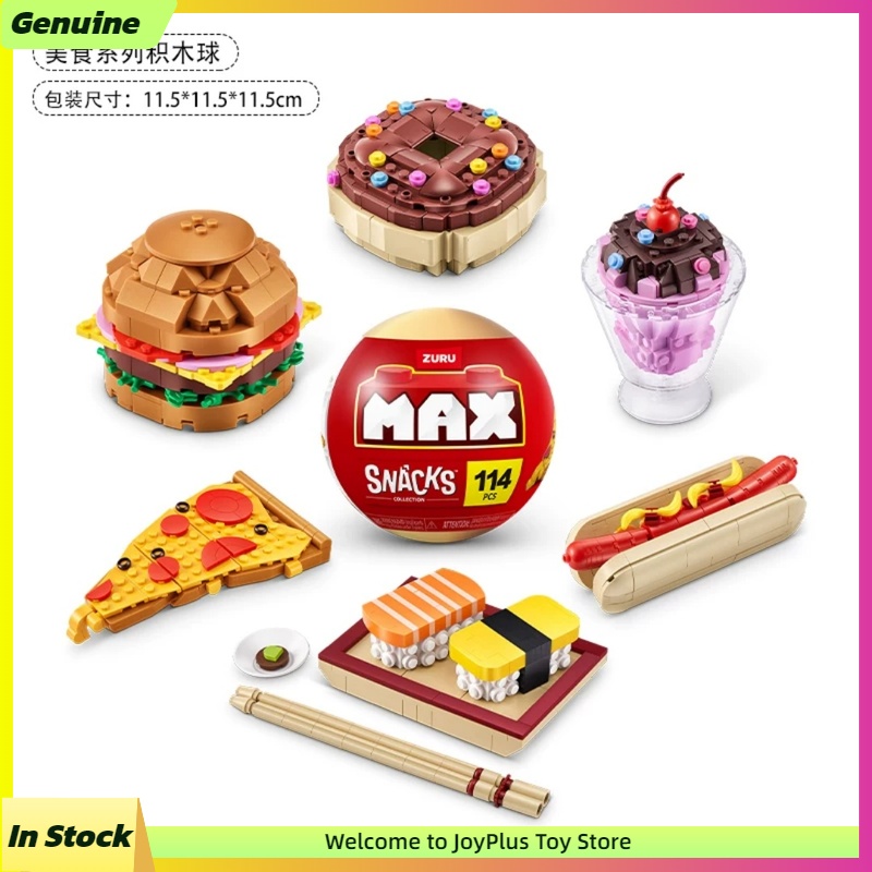 Food Snacks Box - ZURU MAX Snacks Blind Box Bouwsteen