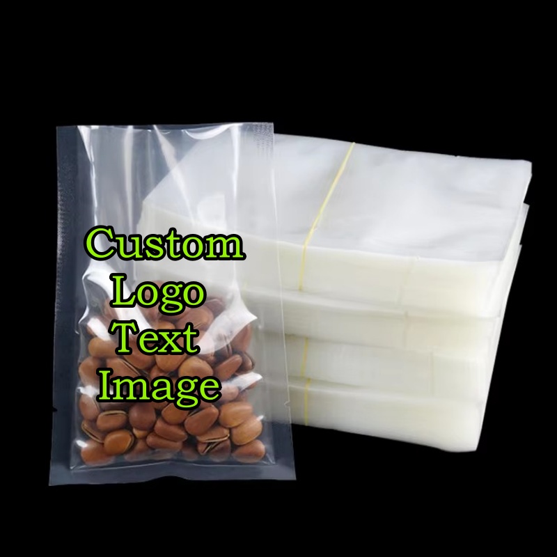 Food Snacks Brands - 100 stuks open bovenkant transparante vacuüm