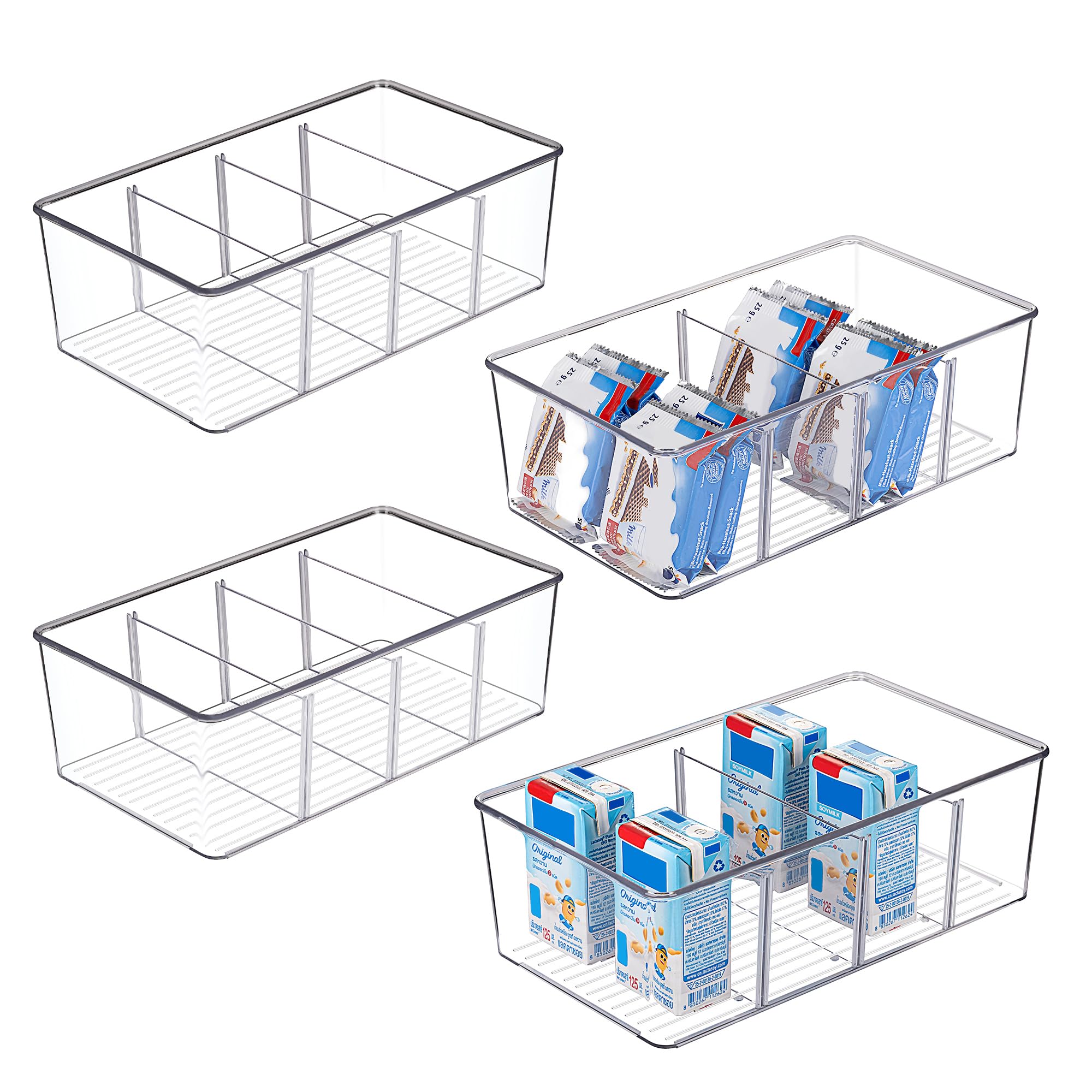 4-compartimenten voedselopslag - Food Snacks Packets recensie en prijs