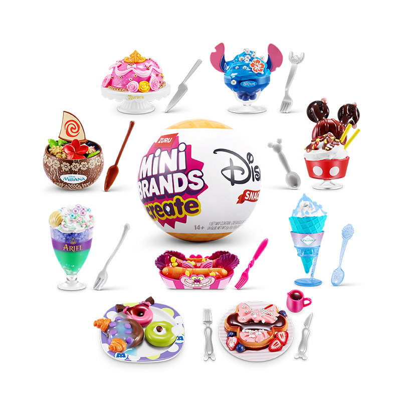 Zuru Mini Brands Create Disney - Food Snacks Box recensie en prijs