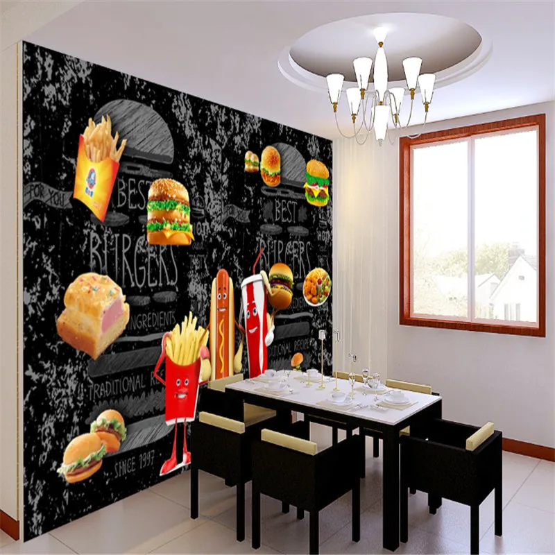 Aangepaste Hamburger Hot Dog B - Food Snacks Background recensie en prijs