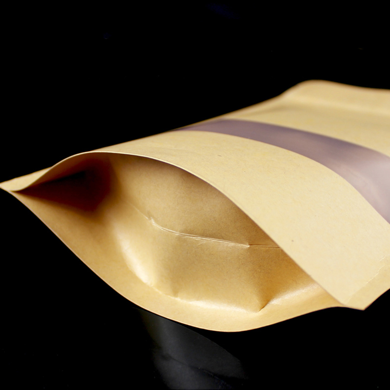 100 STKS Bruin Doypack Kraft V - Food Snacks Packets recensie en prijs