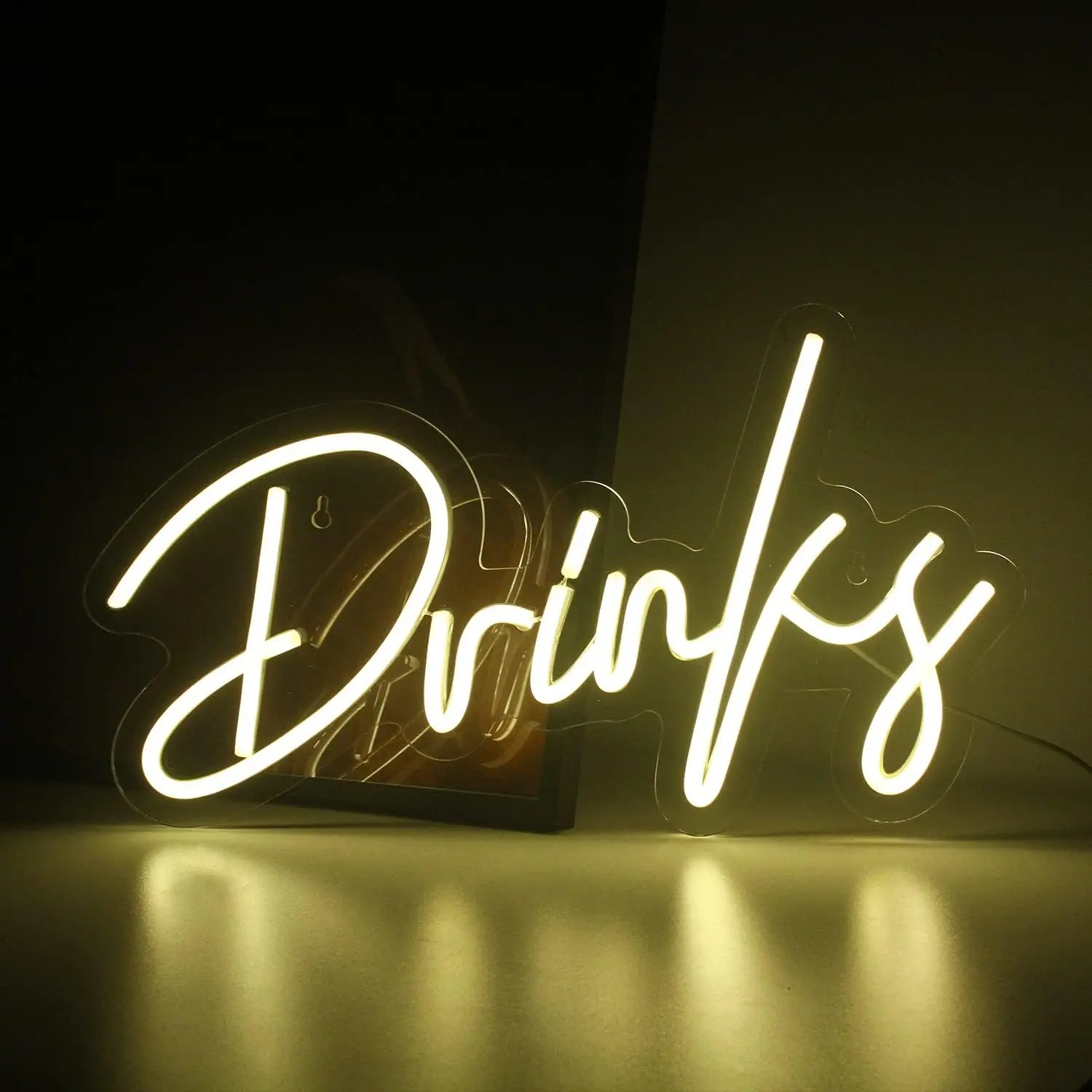 Drankjes en snacks Bar LED-neo - Food Snacks Background recensie en prijs