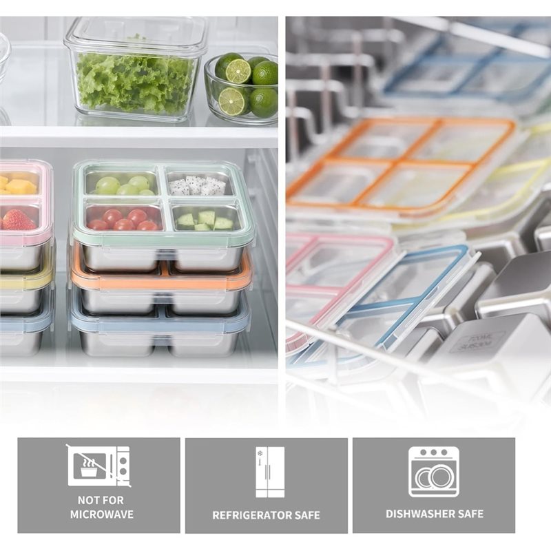GIGI 4-pack roestvrijstalen sn - Food Snacks Box recensie en prijs