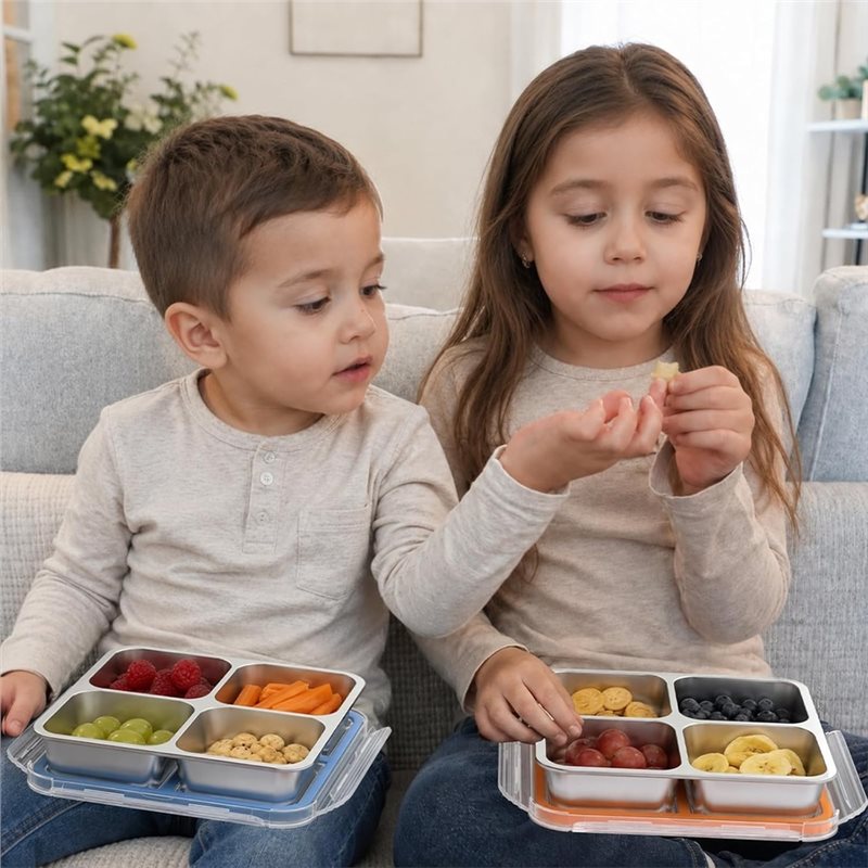 GIGI 4-pack roestvrijstalen sn - Food Snacks Box recensie en prijs