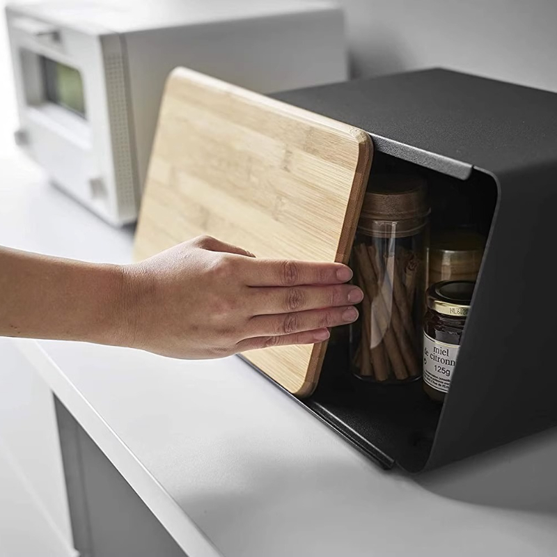 Bamboe brooddoos voor keukenop - Food Snacks Box recensie en prijs
