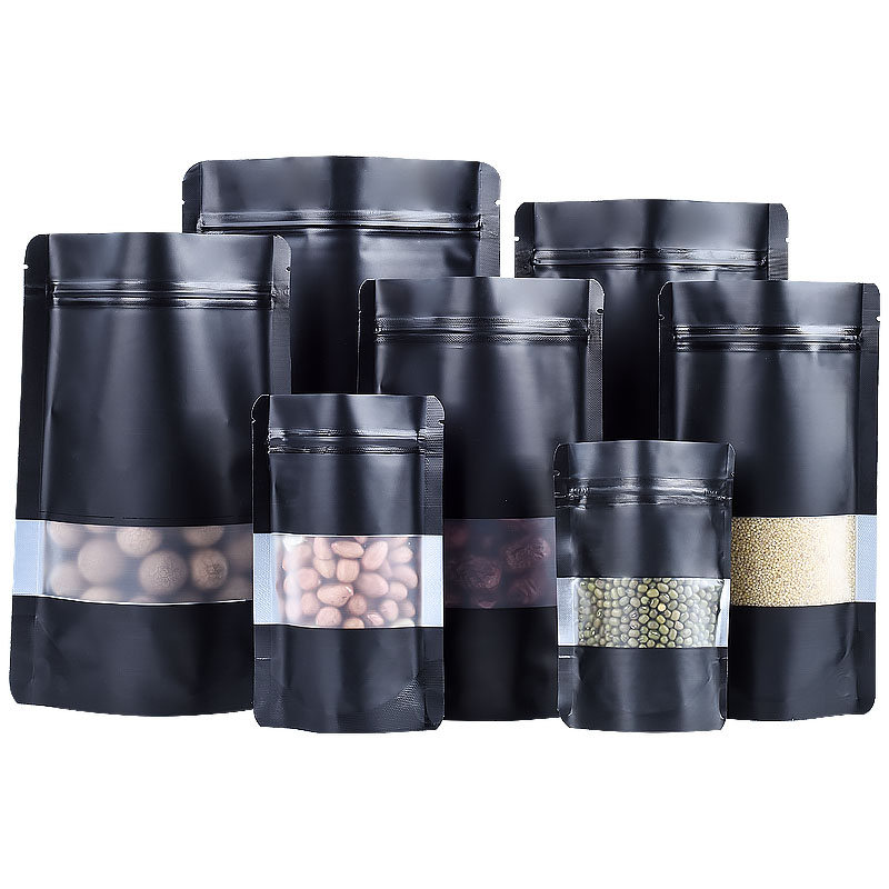 100PCS Stand-up Mat Zwart Alum - Food Snacks For Party recensie en prijs