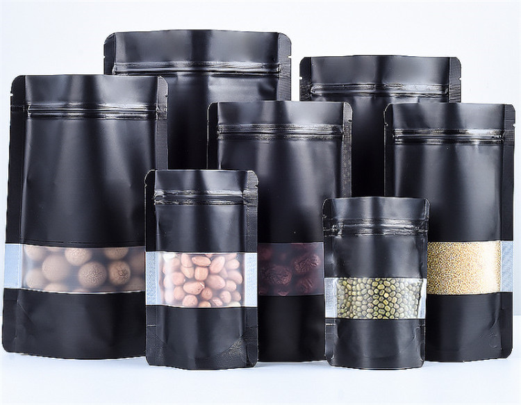 100PCS Stand-up Mat Zwart Alum - Food Snacks For Party recensie en prijs