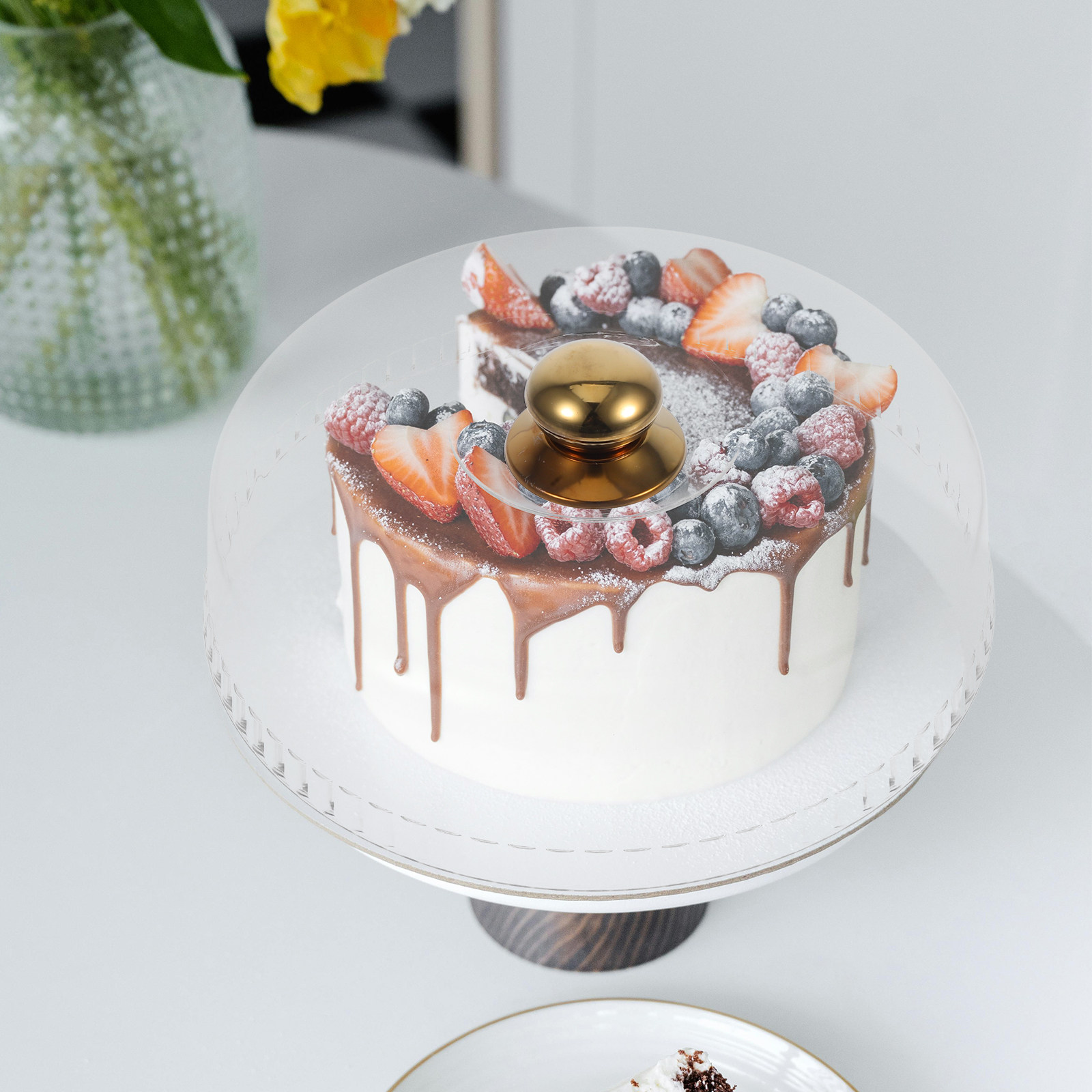 30 cm doorzichtige acryl taart - Food Snacks For Party recensie en prijs
