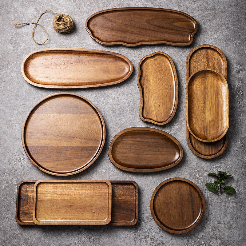 Servies Massief Houten Dienbla - Food Snacks In Japan recensie en prijs