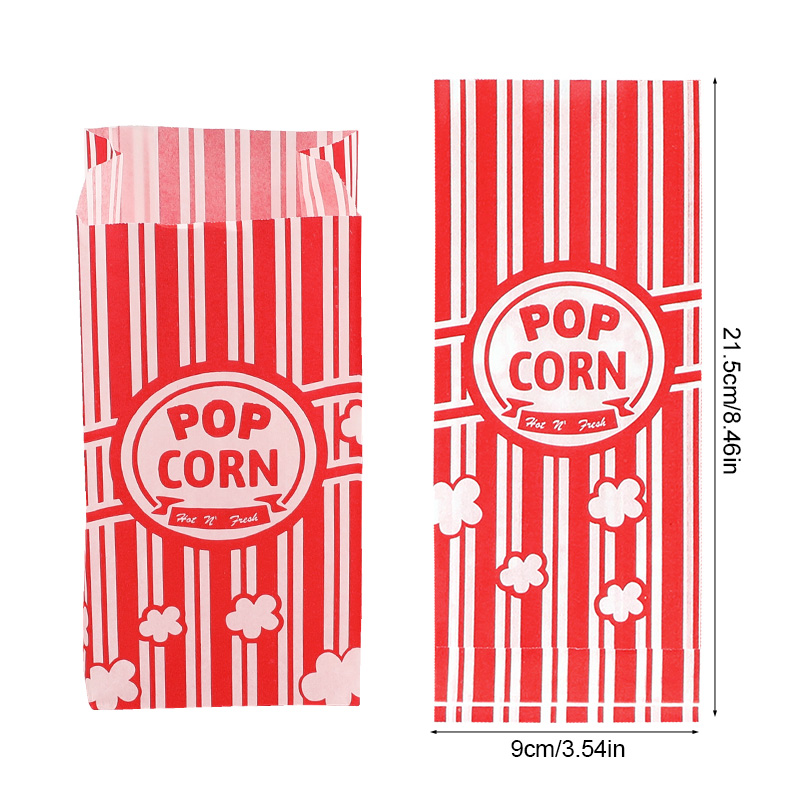 50 stuks popcorn verpakkingsza - Food Snacks For Party recensie en prijs