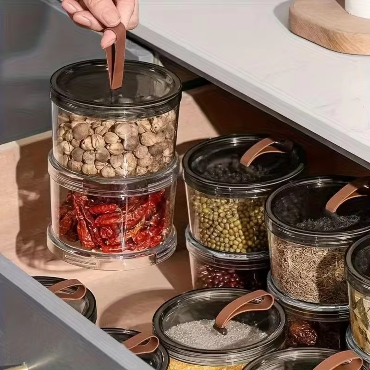 3-laags ronde handzame kruiden - Food Snacks Box recensie en prijs