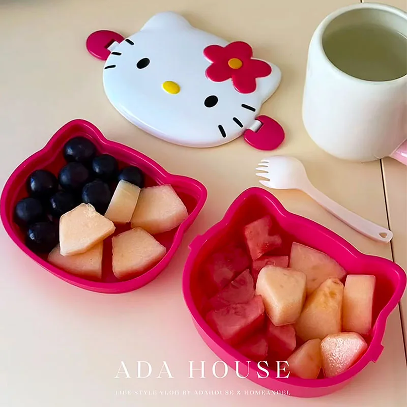 Schattige Hello Kitty-vormige  - Food Snacks Box recensie en prijs