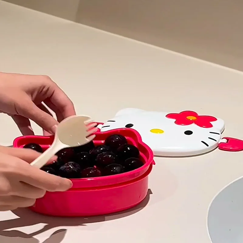 Schattige Hello Kitty-vormige  - Food Snacks Box recensie en prijs