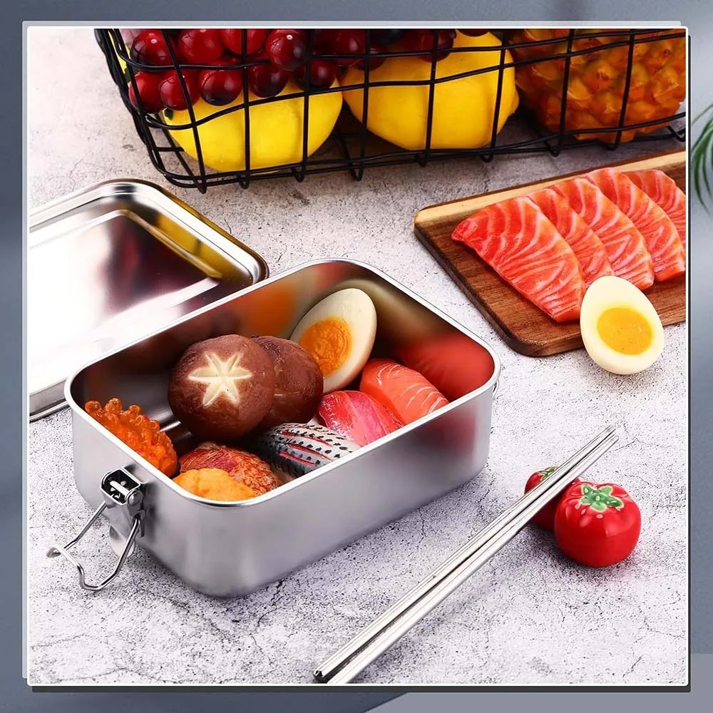 Roestvrijstalen Bento Box Meta - Food Snacks Box recensie en prijs